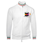 FELPA CON CAPPUCCIO TRICOLORE PERSONALIZZATA