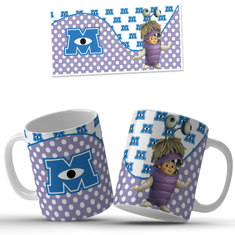 TAZZA MONSTER BOO PERSONALIZZABILE CON IL TUO NOME