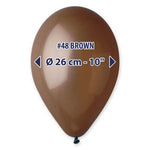 PALLONCINO 5"/13CM VARI COLORI BUSTA GEMAR 100PZ.