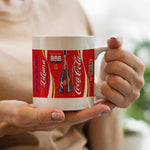 TAZZA COCA BOTTIGLIA PERSONALIZZATA COL TUO NOME