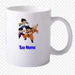 TAZZA PERSONALIZZATA CON FOTO E/O TESTO. LINEA DRAGONBALL MOD..2