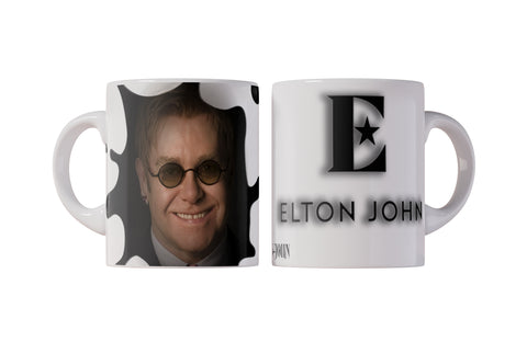 TAZZA ELTON JOHN PERSONALIZZABILE CON IL TUO NOME