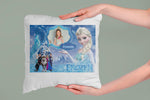 CUSCINO FROZEN PERSONALIZZATO CON FOTO E NOME