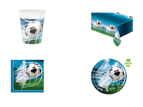 KIT CALCIO SOCCER FANS 32 BAMBINI CON TOVAGLIA