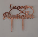 CAKE TOPPER LA NOSTRA PROMESSA