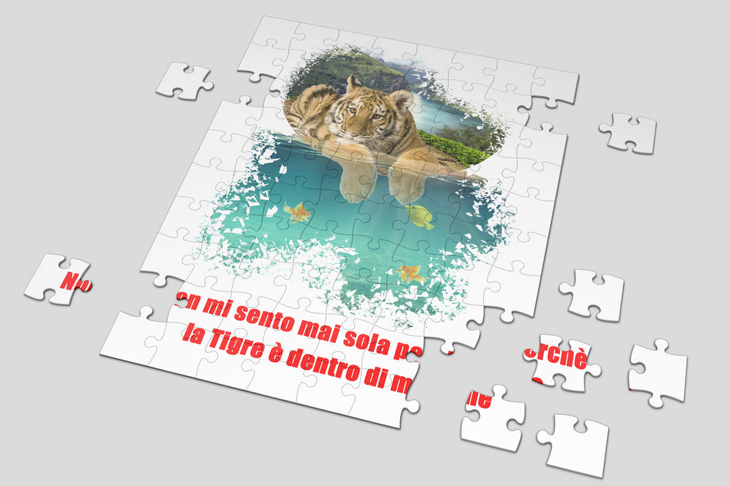 PUZZLE PERSONALIZZATO CON FOTO E/O NOME. FORMA CUORE – Customprintshopping