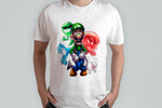 T-SHIRT SUPER MARIO BROS PERSONALIZZABILE CON IL TUO NOME MOD.1