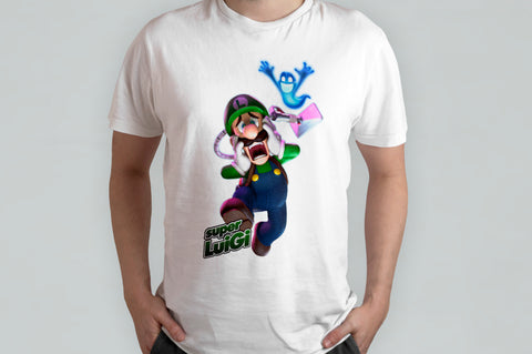 T-SHIRT SUPER MARIO BROS PERSONALIZZABILE CON IL TUO NOME MOD.2