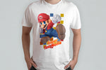 T-SHIRT SUPER MARIO BROS PERSONALIZZABILE CON IL TUO NOME MOD.4