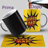 TAZZA SUPER DAD PERSONALIZZABILE CON IL TUO NOME MOD.10