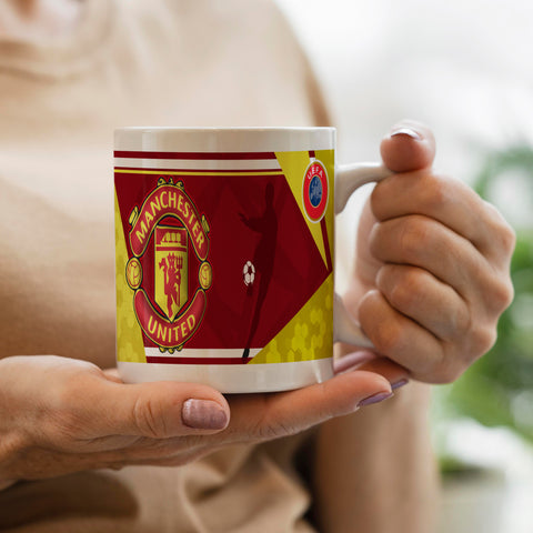 TAZZA MANCHESTER UNITED PERSONALIZZABILE CON IL TUO NOME