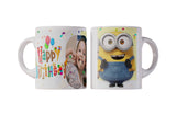 TAZZA MINIONS 03 PERSONALIZZATA CON LA TUA FOTO