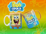 TAZZA BOB ESPONJA PERSONALIZZABILE CON NOME MOD.19