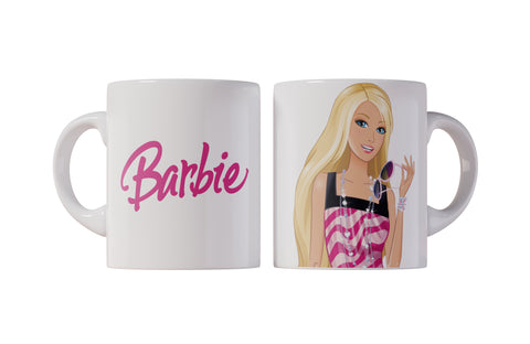 TAZZA BARBIE PERSONALIZZABILE CON IL TUO NOME MOD.6