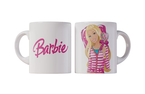 TAZZA BARBIE PERSONALIZZABILE CON IL TUO NOME MOD.7