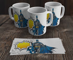 TAZZA BATMAN PERSONALIZZABILE CON IL TUO NOME MOD.15