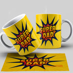 TAZZA SUPER DAD PERSONALIZZABILE CON IL TUO NOME MOD.10