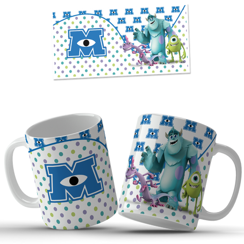 TAZZA MONSTERS PERSONALIZZABILE CON IL TUO NOME