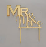 CAKE TOPPER MR e MRS