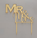 CAKE TOPPER MR e MRS