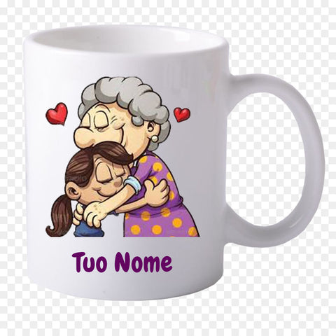 TAZZA PERSONALIZZATA CON FOTO E/O TESTO. LINEA NONNA