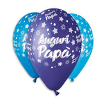 PALLONCINI 12" AUGURI PAPA'  25pz