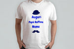 T-SHIRT PAPA' BAFFONE PERSONALIZZATA CON IL TUO NOME