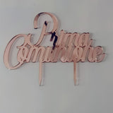 CAKE TOPPER PRIMA COMUNIONE