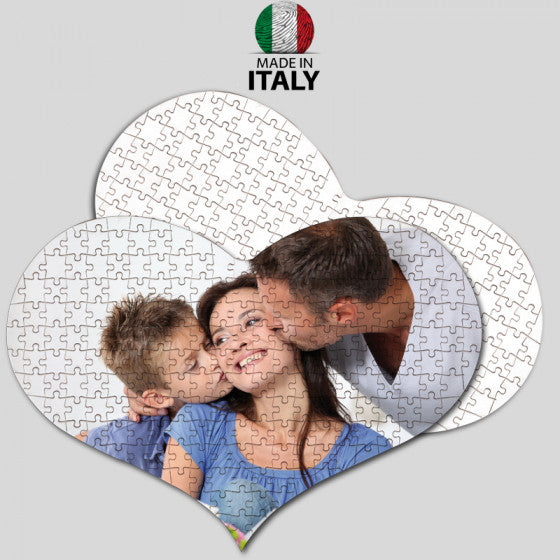 Foto puzzle personalizzato con foto heart frame Per il partner, Puzzle -  Fupies