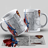 TAZZA MARVEL SUPERMAN PERSONALIZZABILE CON IL TUO NOME