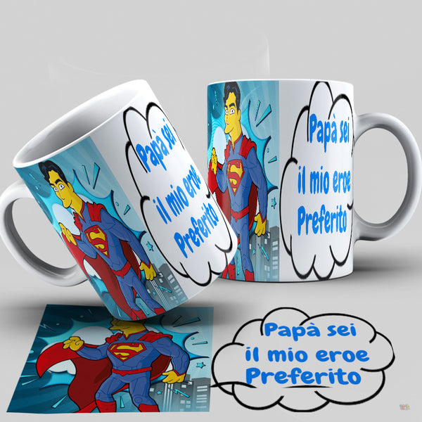 TAZZA PAPA' THOR PERSONALIZZABILE CON NOME – Customprintshopping